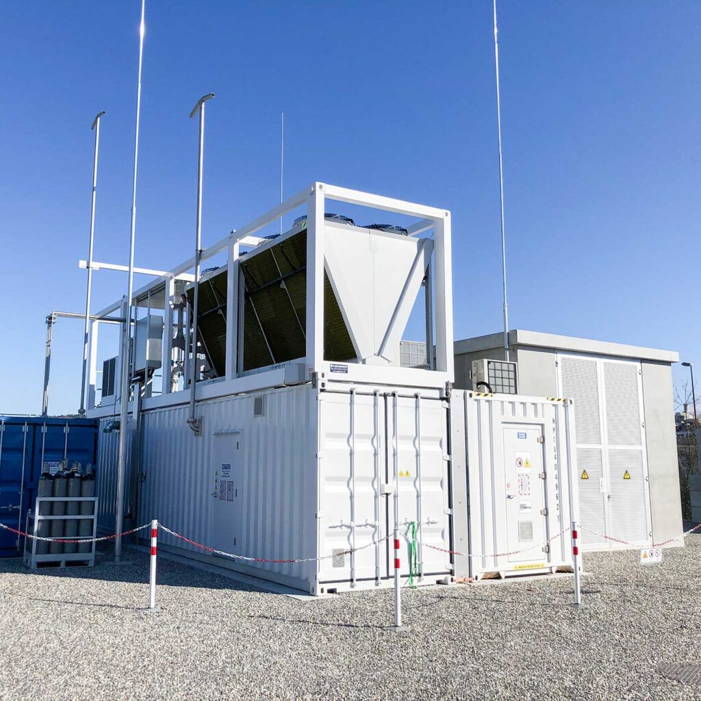 Hydrogen Production Plant in Niedergoesgen Switzerland